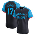 Fenge SF.Giants #17 Heliot Ramos Player Navy National League All-Star Home Limited Elite Stitched Jerseys