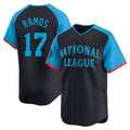 Fenge SF.Giants #17 Heliot Ramos Player Navy National League All-Star Home Limited Stitched Jerseys
