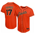 Fenge SF.Giants #17 Heliot Ramos Player Orange Home Limited Stitched Jerseys