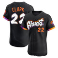 Fenge SF.Giants #22 Will Clark Player Black 2025 City Connect Home Limited Elite Stitched Jerseys