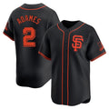 Fenge SF.Giants #2 Willy Adames Player  Black 2026 Home Limited Stitched Jerseys