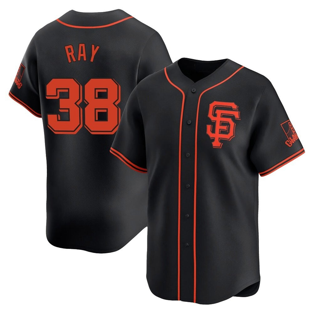 Fenge SF.Giants #38 Robbie Ray Player  Black 2026 Home Limited Stitched Jerseys