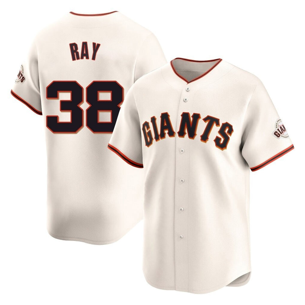 Fenge SF.Giants #38 Robbie Ray Player Cream Home Limited Stitched Jerseys