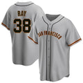 Fenge SF.Giants #38 Robbie Ray Player Gray Home Game Stitched Jerseys