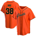 Fenge SF.Giants #38 Robbie Ray Player Orange Home Game Stitched Jerseys