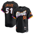 Fenge SF.Giants #51 Jung Hoo Lee Player Black 2025 City Connect Home Limited Stitched Jerseys