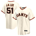 Fenge SF.Giants #51 Jung Hoo Lee Player Cream Home Game Stitched Jerseys