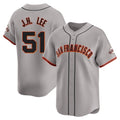Fenge SF.Giants #51 Jung Hoo Lee Player Gray Home Limited Stitched Jerseys