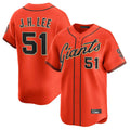 Fenge SF.Giants #51 Jung Hoo Lee Player Orange Home Limited Stitched Jerseys