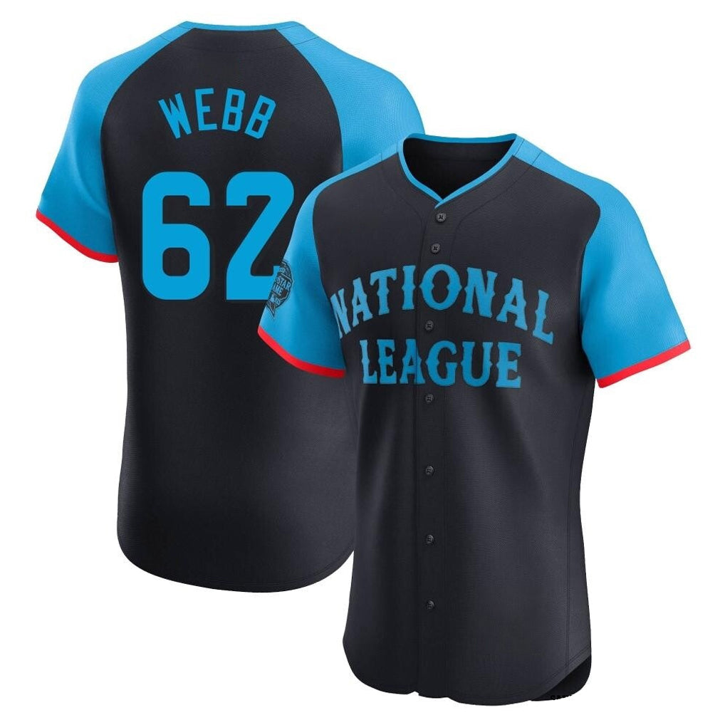 Fenge SF.Giants #62 Logan Webb Player Navy National League All-Star Home Limited Elite Stitched Jerseys