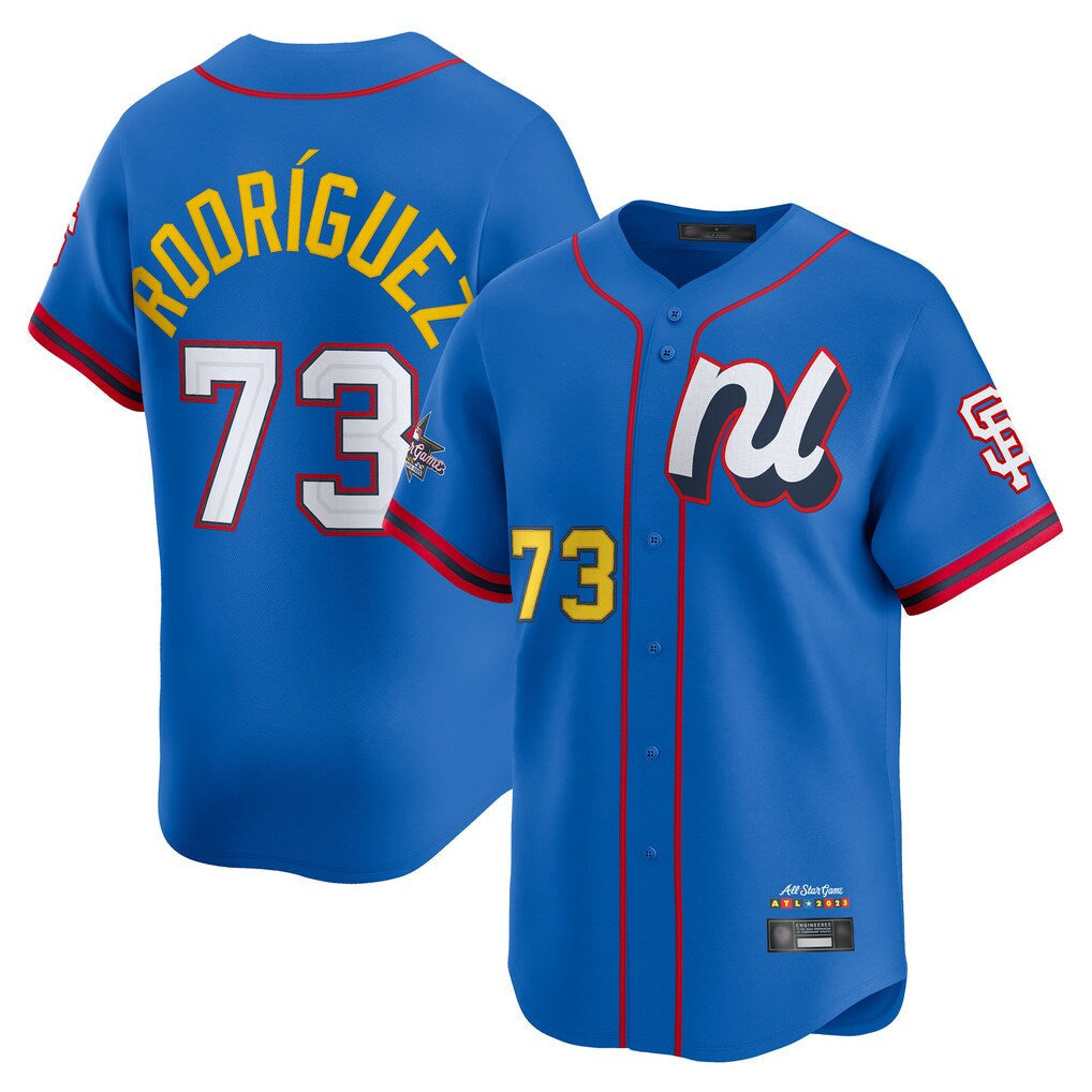 Fenge SF.Giants #73 Randy Rodriguez Player Blue National League All-Star Edition Limited Stitched Jerseys