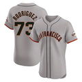 Fenge SF.Giants #73 Randy Rodriguez Player Gray Home Limited Elite Stitched Jerseys