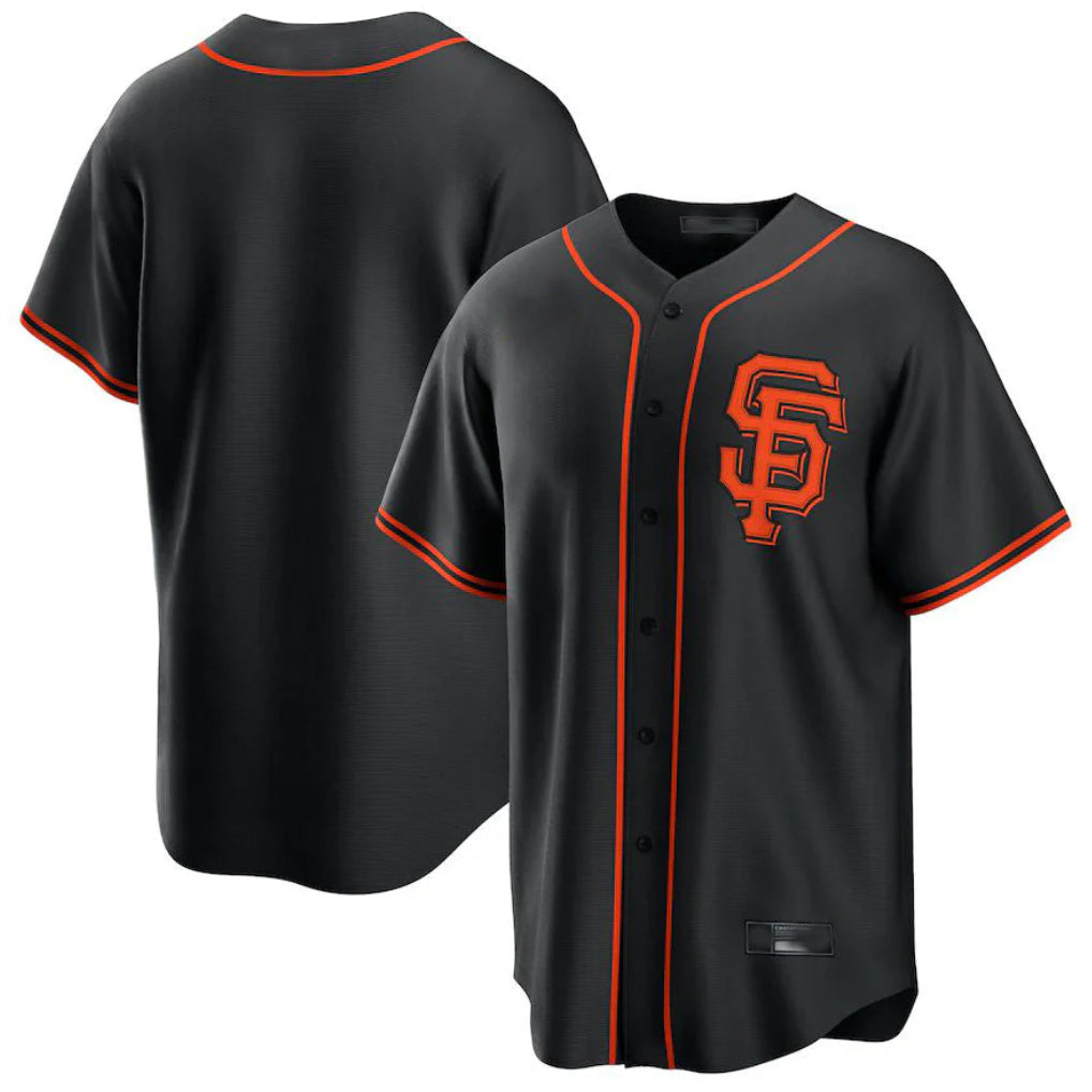 Fenge SF.Giants Blank Player Black 2026 Home Game Stitched Jerseys
