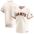 Fenge SF.Giants ## Giants Blank Player Cream Home Limited Stitched Jerseys