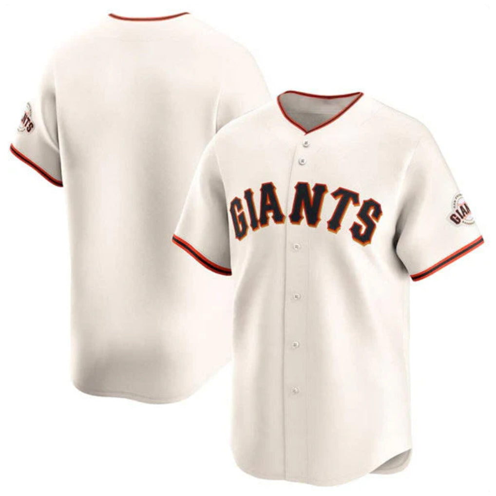 Fenge SF.Giants ## Giants Blank Player Cream Home Limited Stitched Jerseys