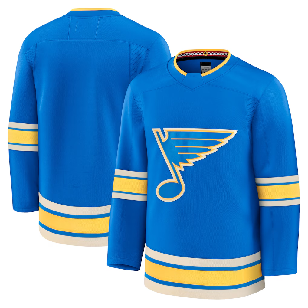 Fenge St.L.Blues Blue Alternate Premium Jerseys