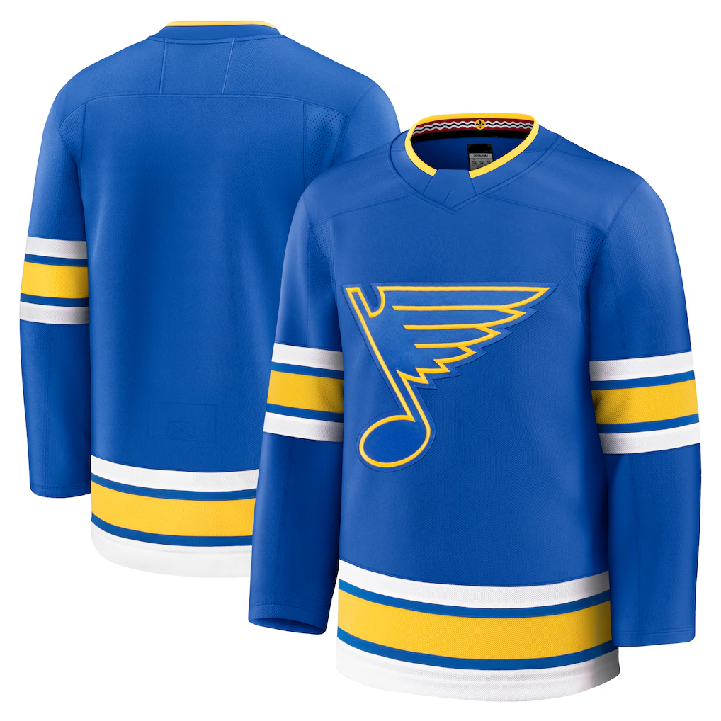 Fenge St.L.Blues Blue Home Premium Jerseys
