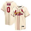Fenge St. Louis Cardinals #0 Masyn Winn Player Cream Home Game Stitched Jerseys