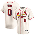 Fenge St. Louis Cardinals #0 Masyn Winn Player Cream Home Limited Stitched Jerseys