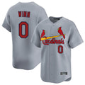 Fenge St. Louis Cardinals #0 Masyn Winn Player Gray Home Limited Stitched Jerseys