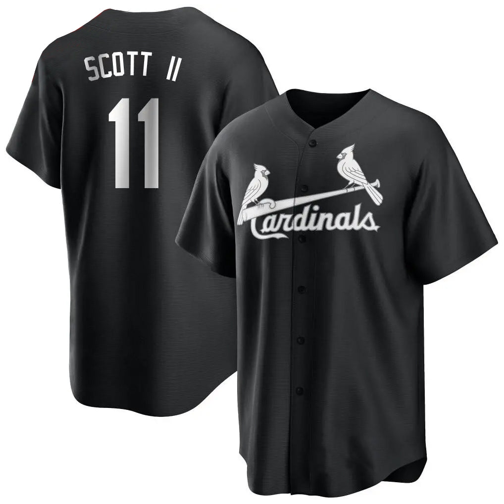 Fenge St. Louis Cardinals #11 Victor Scott II Player Black City Connect Home Limited Stitched Jerseys