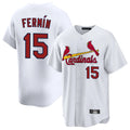 Fenge St. Louis Cardinals #15 Jose Fermin Player White Home Game Stitched Jerseys