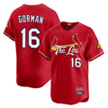 Fenge St. Louis Cardinals #16 Nolan Gorman Player Red City Connect Limited Stitched Jerseys