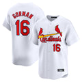 Fenge St. Louis Cardinals #16 Nolan Gorman Player White Home Limited Stitched Jerseys
