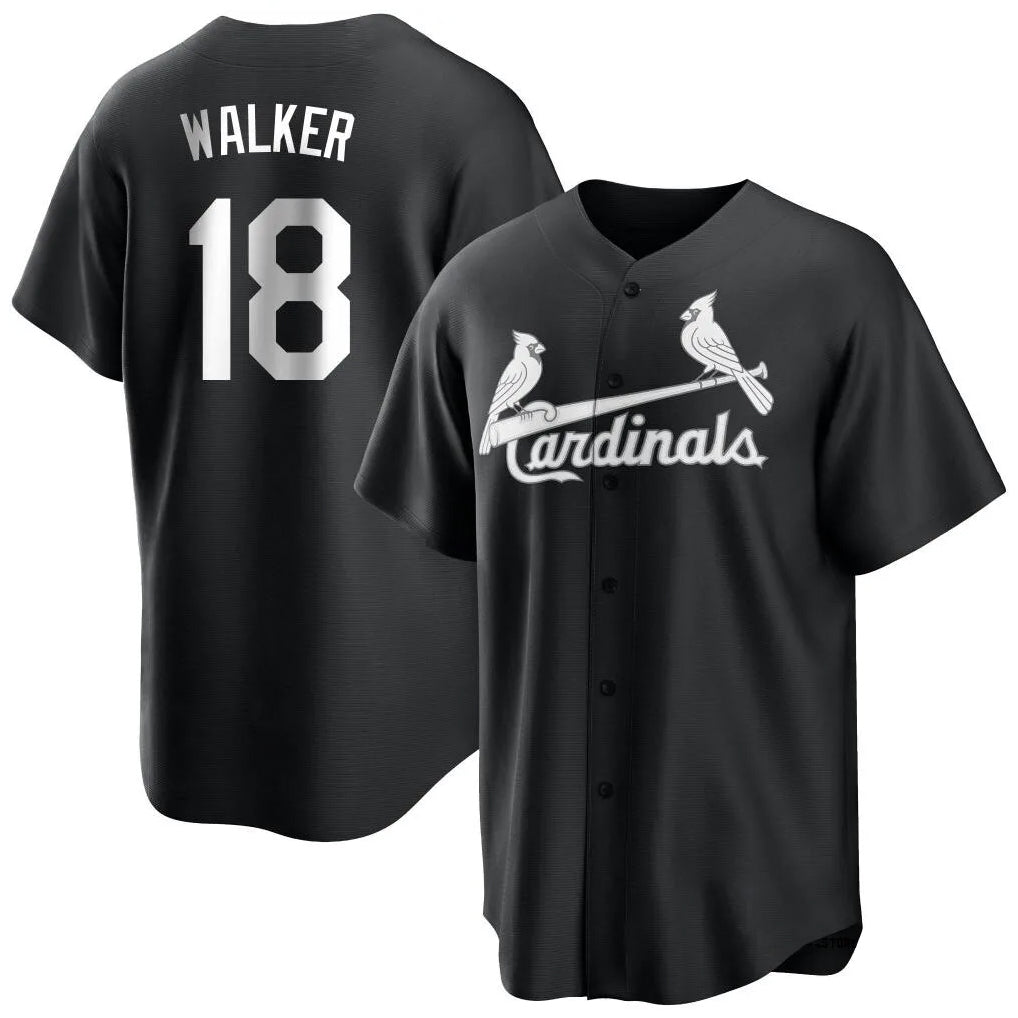 Fenge St. Louis Cardinals #18 Jordan Walker Player Black City Connect Home Limited Stitched Jerseys