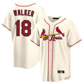 Fenge St. Louis Cardinals #18 Jordan Walker Player Cream Home Game Stitched Jerseys