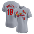 Fenge St. Louis Cardinals #18 Jordan Walker Player Gray Home Limited Elite Stitched Jerseys