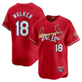Fenge St. Louis Cardinals #18 Jordan Walker Player Red City Connect Limited Stitched Jerseys