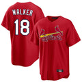 Fenge St. Louis Cardinals #18 Jordan Walker Player Red Home Game Stitched Jerseys