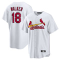 Fenge St. Louis Cardinals #18 Jordan Walker Player White Home Game Stitched Jerseys