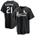 Fenge St. Louis Cardinals #21 Lars Nootbaar Player Black City Connect Home Limited Stitched Jerseys