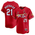 Fenge St. Louis Cardinals #21 Lars Nootbaar Player Red City Connect Limited Stitched Jerseys
