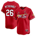 Fenge St. Louis Cardinals #26 JJ Wetherholt Player Red City Connect Limited Stitched Jerseys