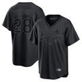 Fenge St. Louis Cardinals #28 Nolan Arenado Player Black City Connect T-shirt Stitched Jerseys