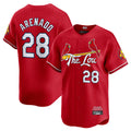 Fenge St. Louis Cardinals #28 Nolan Arenado Player Red City Connect Limited Stitched Jerseys