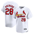 Fenge St. Louis Cardinals #28 Nolan Arenado Player White Home Limited Stitched Jerseys
