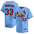 Fenge St. Louis Cardinals #33 Brendan Donovan Player Light Blue Home Limited Stitched Jerseys