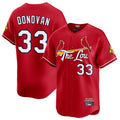 Fenge St. Louis Cardinals #33 Brendan Donovan Player Red City Connect Limited Stitched Jerseys