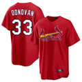 Fenge St. Louis Cardinals #33 Brendan Donovan Player Red Home Game Stitched Jerseys