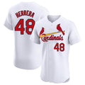 Fenge St. Louis Cardinals #48 Ivan Herrera Player White Home Limited Elite Stitched Jerseys