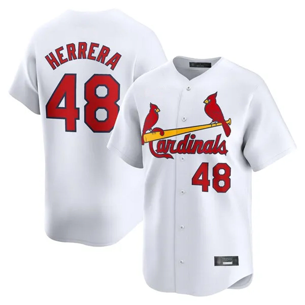 Fenge St. Louis Cardinals #48 Ivan Herrera Player White Home Limited Stitched Jerseys
