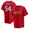 Fenge St. Louis Cardinals #54 Sonny Gray Player Red Home Game Stitched Jerseys