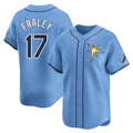 Fenge TB.Rays #17 Jake Fraley Player Light Blue Home Limited Stitched Jerseys