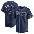 Fenge TB.Rays #17 Jake Fraley Player Navy Home Limited Stitched Jerseys