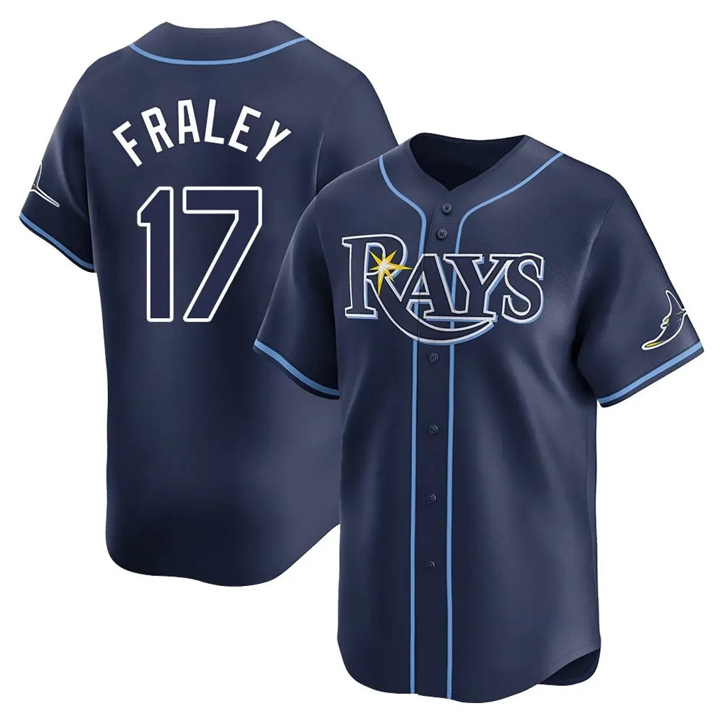 Fenge TB.Rays #17 Jake Fraley Player Navy Home Limited Stitched Jerseys