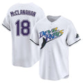 Fenge TB.Rays #18 Shane McClanahan Player White City Connect Home Stitched Jerseys